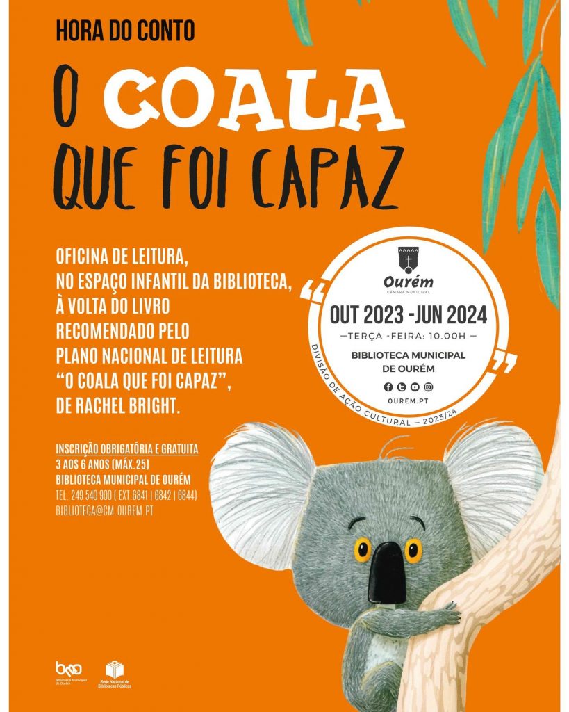 OURÉM O Coala que foi capaz na biblioteca municipal Rádio Hertz