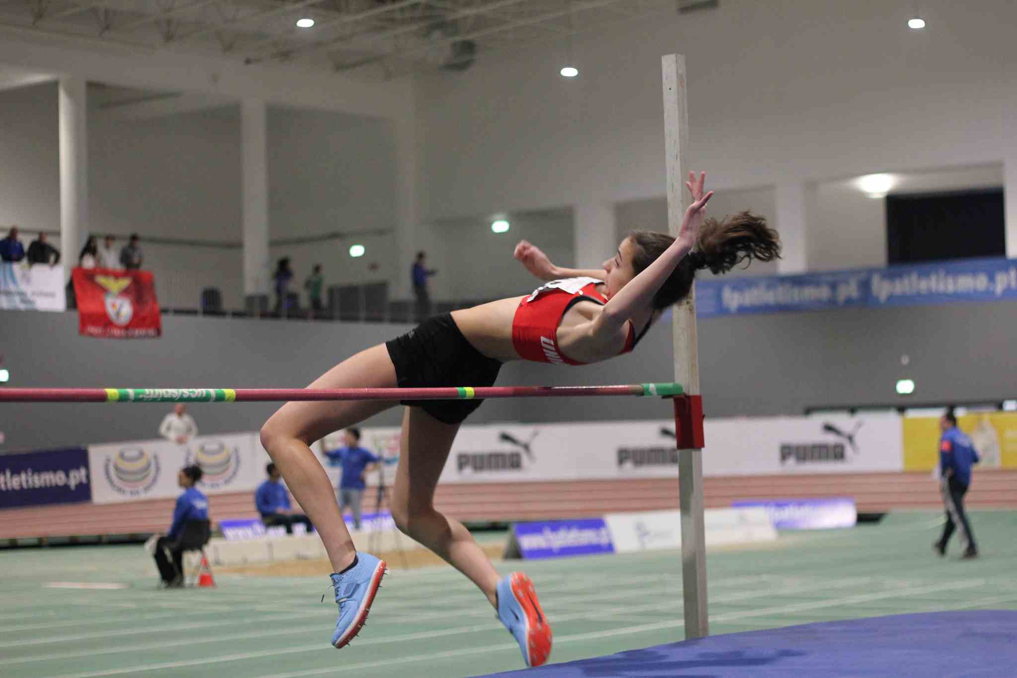 ATLETISMO Margarida Mota (U. Tomar) de Bronze na prova de Salto em