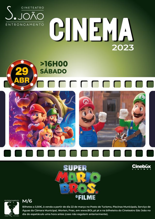 Convite Virtual Arte Digital Super Mario Bros o Filme